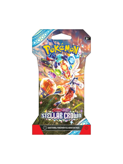 Pokémon TCG Stellar Crown Sleeved Booster Pack