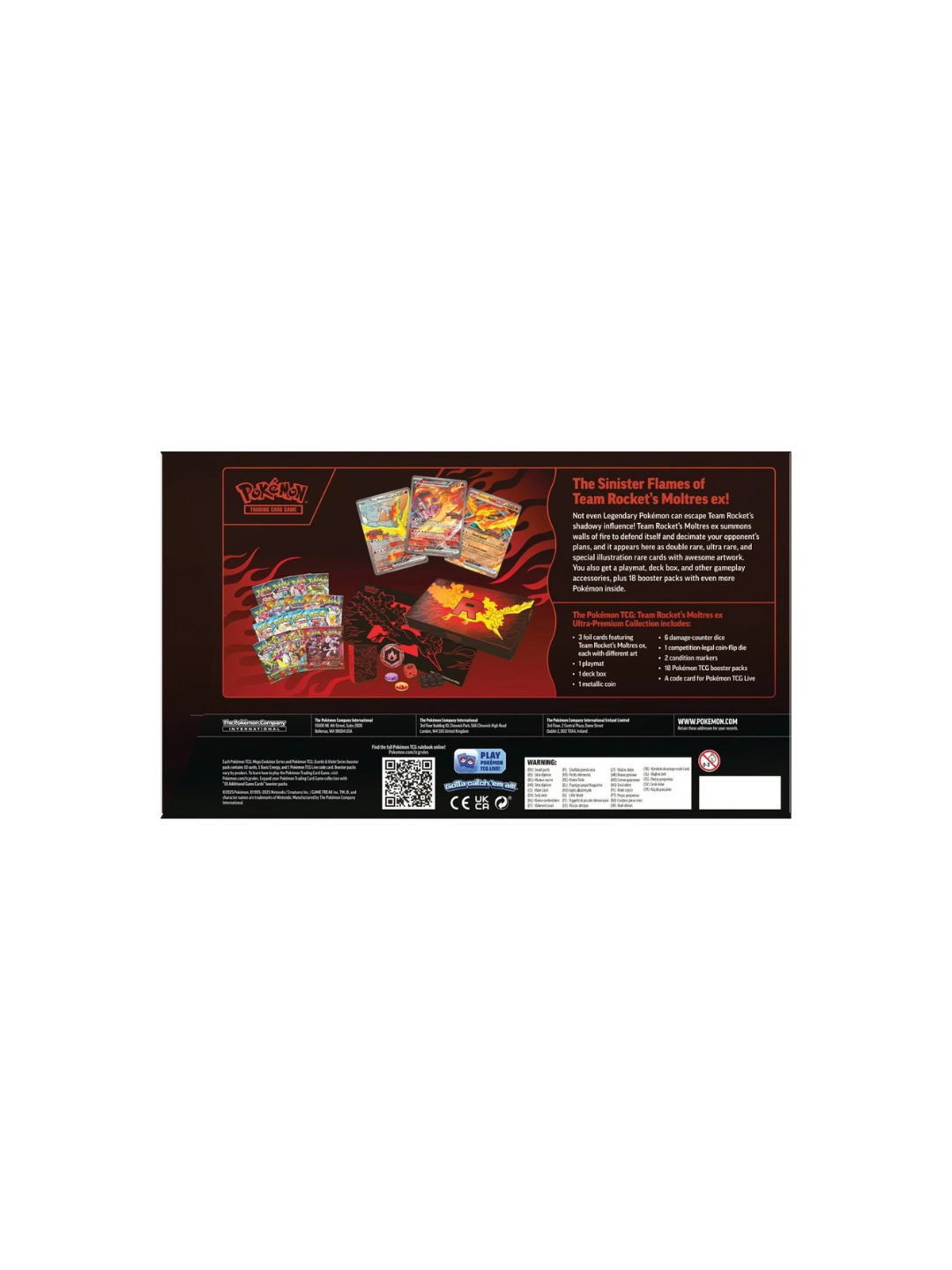 Team Rocket's Moltres ex Ultra Premium Collection Sealed – Collectors Cache