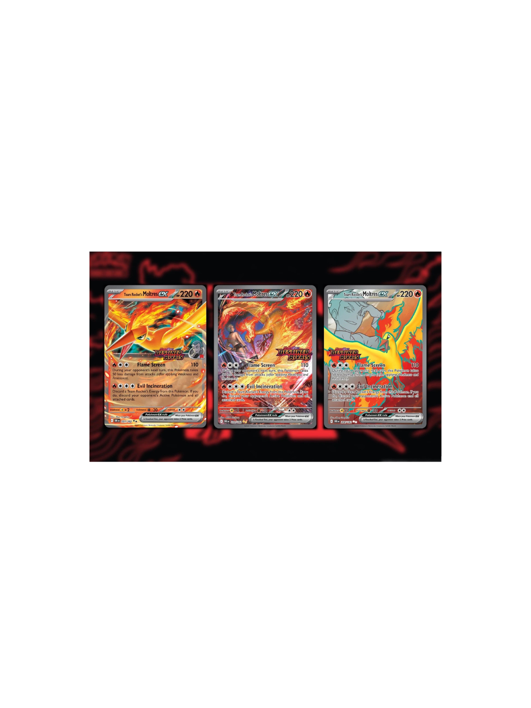 Team Rocket’s Moltres ex Ultra Premium Collection
