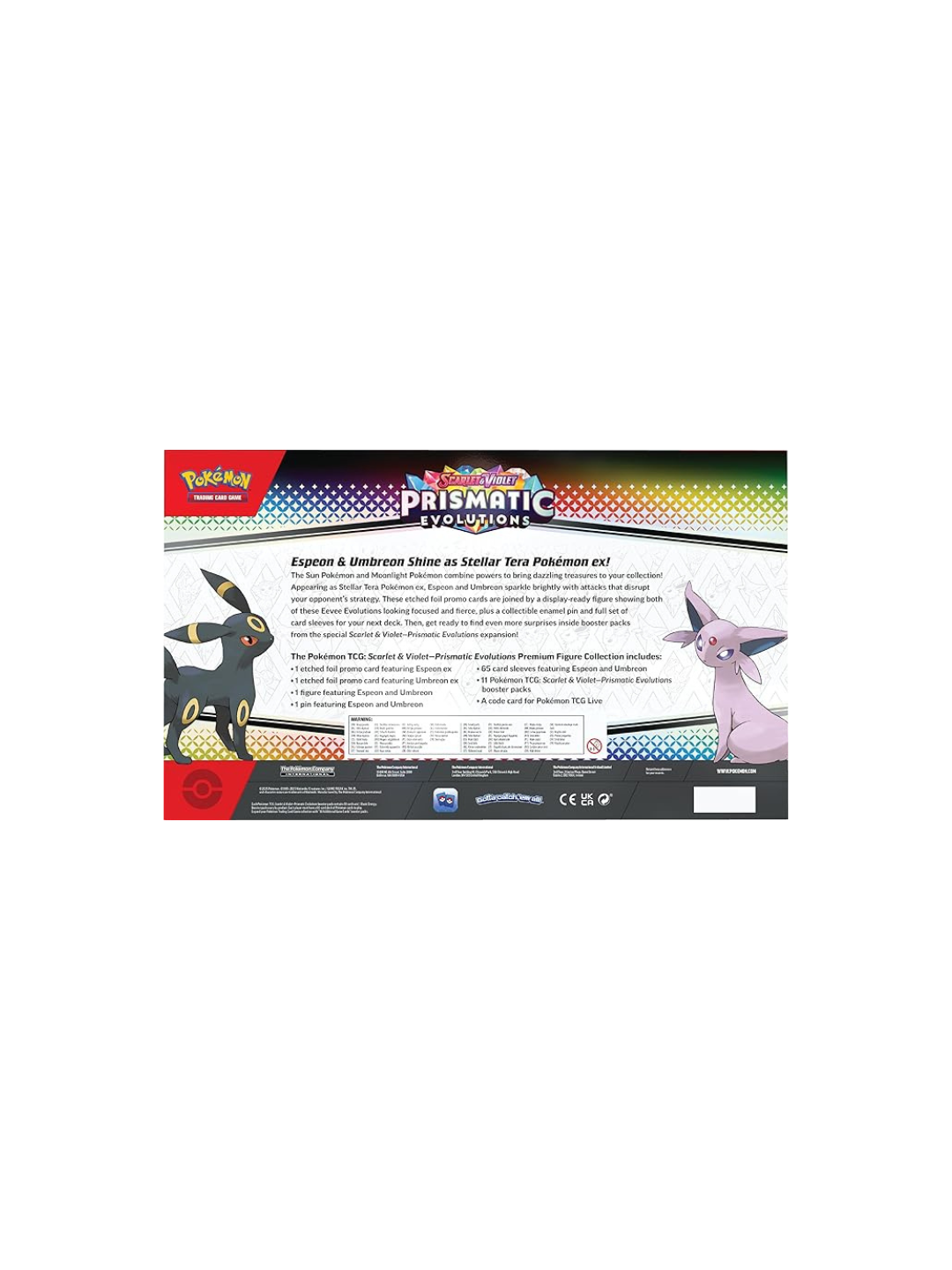 Pokémon TCG: Prismatic Evolutions Premium Figure Collection